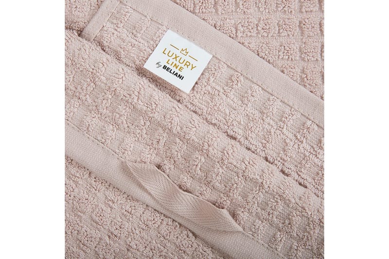 Handduk Atai set om 9 Rosa - Rosa - Textil & mattor - Badrumstextil - Handdukar