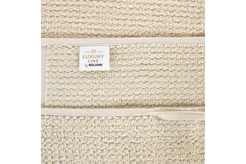 Handduk Atiu set om 2 Beige - Beige - Textil & mattor - Badrumstextil