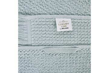 Handduk Atiu set om 2 Grön - Grön - Textil & mattor - Badrumstextil