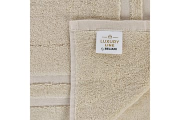 Handduk Atiu set om 9 Beige - Beige - Textil & mattor - Badrumstextil - Handdukar