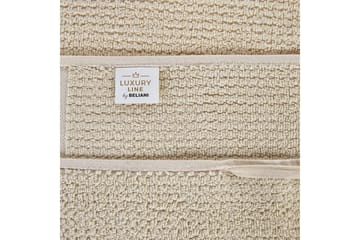 Handduk Atiu set om 9 Beige - Beige - Textil & mattor - Badrumstextil - Handdukar