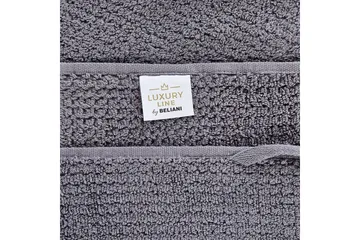 Handduk Atiu set om 9 Grå - Grå - Textil & mattor - Badrumstextil - Handdukar