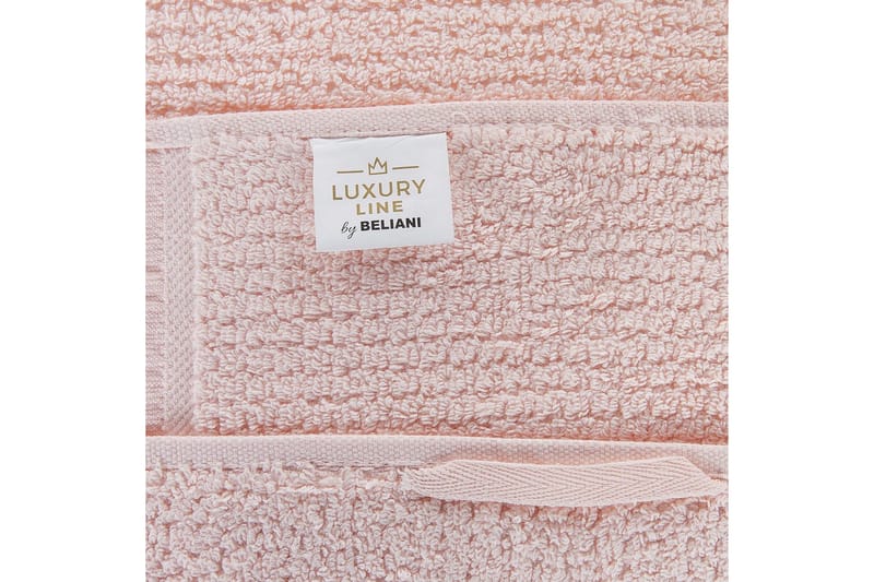 Handduk Atiu set om 9 Rosa - Rosa - Textil & mattor - Badrumstextil - Handdukar