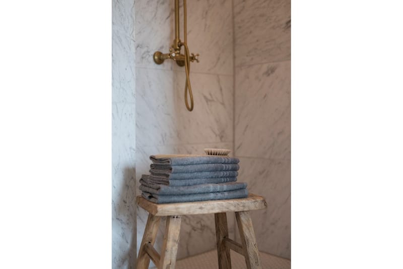 Handduk Basic Frotté - Grå - Textil & mattor - Badrumstextil