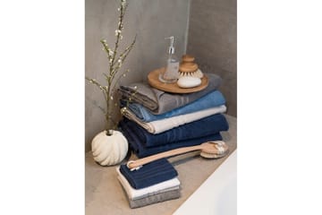 Handduk Basic Frotté - Marinblå - Textil & mattor - Badrumstextil