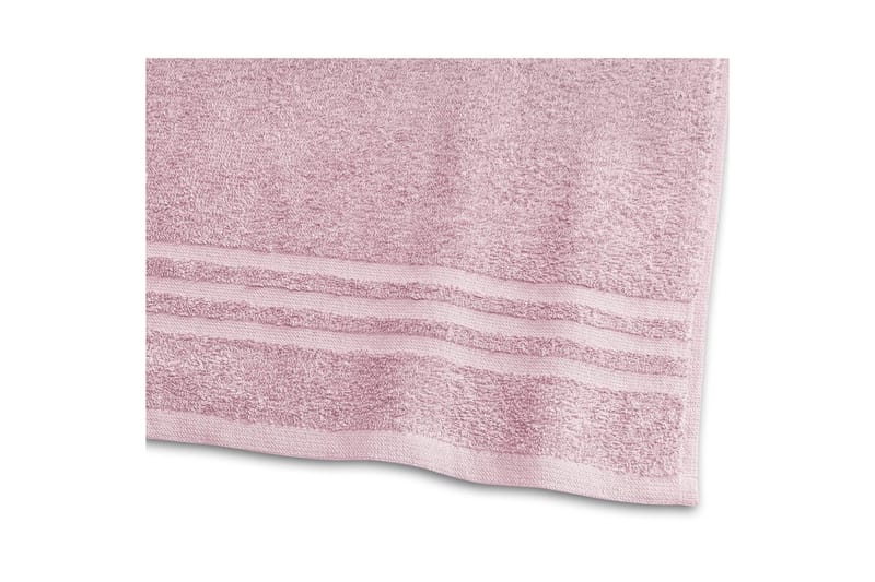 Handduk Basic Frotté - Rosa - Textil & mattor - Badrumstextil