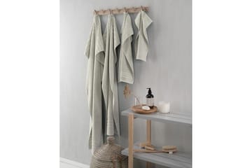 Handduk Basic Frotté - Sand - Textil & mattor - Badrumstextil