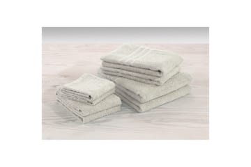 Handduk Basic Frotté - Sand - Textil & mattor - Badrumstextil