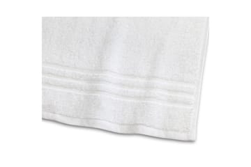 Handduk Basic Frotté - Vit - Textil & mattor - Badrumstextil