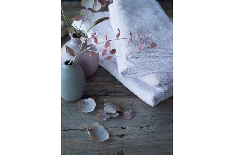 Handduk Basic Frotté - Vit - Textil & mattor - Badrumstextil