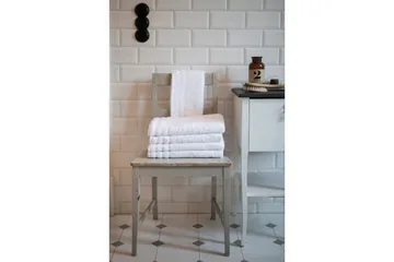 Handduk Corfu Vit - 50 x 70 cm - Textil & mattor - Badrumstextil