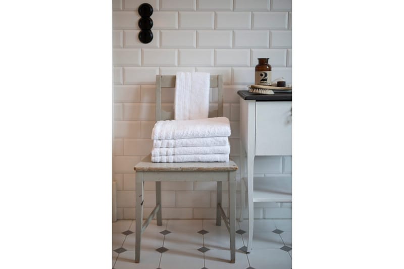 Handduk Corfu Vit - 50 x 70 cm - Textil & mattor - Badrumstextil