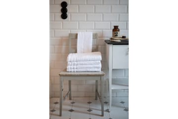 Handduk Corfu Vit - 50 x 70 cm - Textil & mattor - Badrumstextil