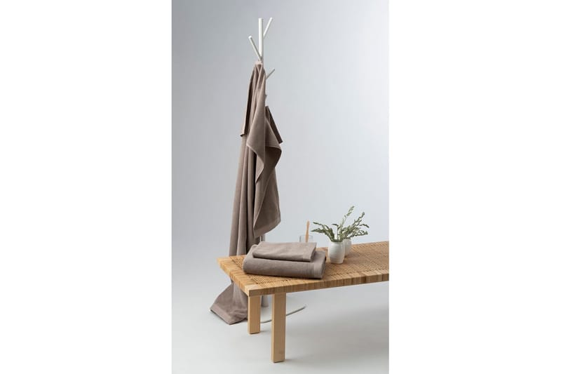 Handduk Enzo 50 x 70 cm - Brun - Textil & mattor - Badrumstextil