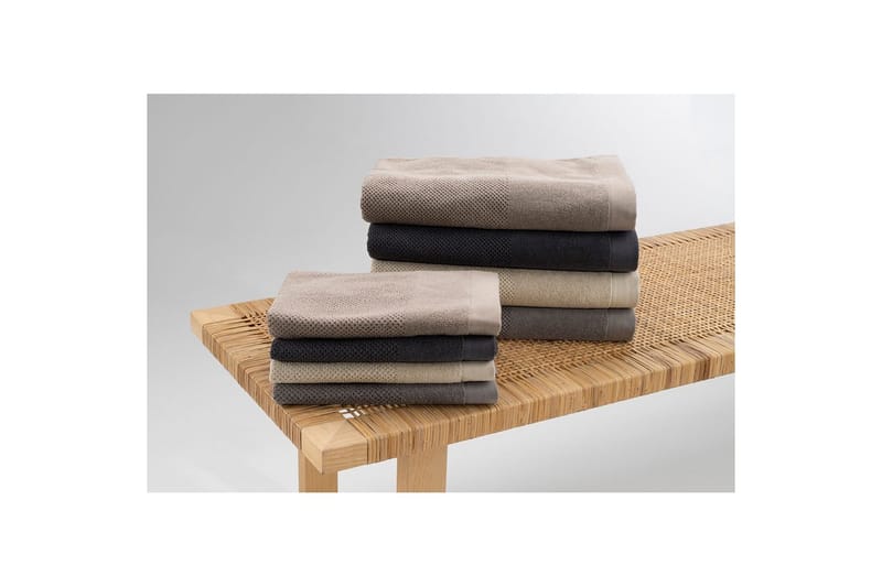 Handduk Enzo 50 x 70 cm - Brun - Textil & mattor - Badrumstextil