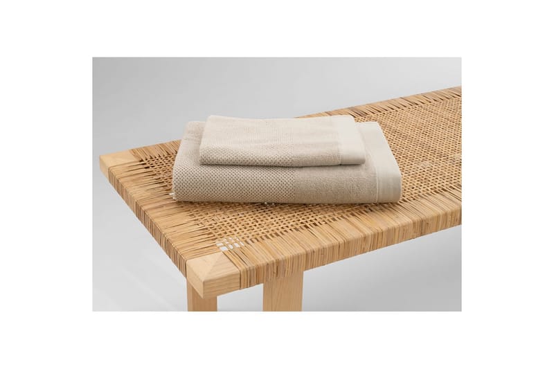 Handduk Enzo 50 x 70 cm - Sand - Textil & mattor - Badrumstextil