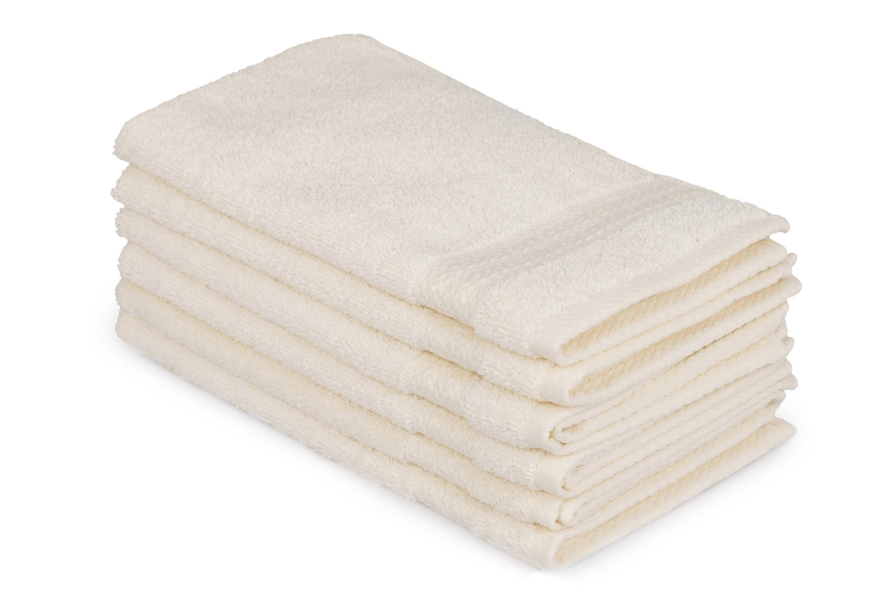 Handduk Hobby 50x90 cm 2-pack Röd/MörkblåVit/Beige