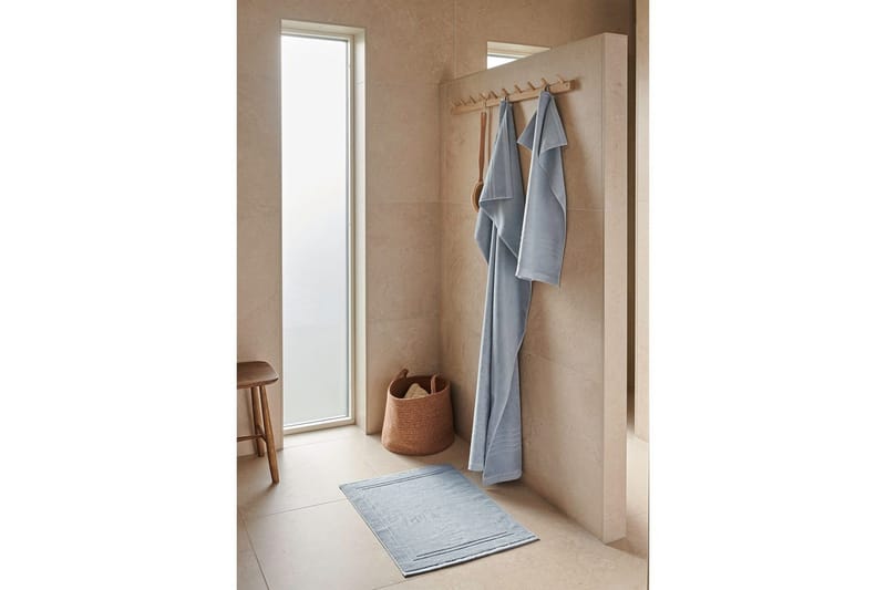 Handduk Helle 50 x 70 cm - Blå - Textil & mattor - Badrumstextil