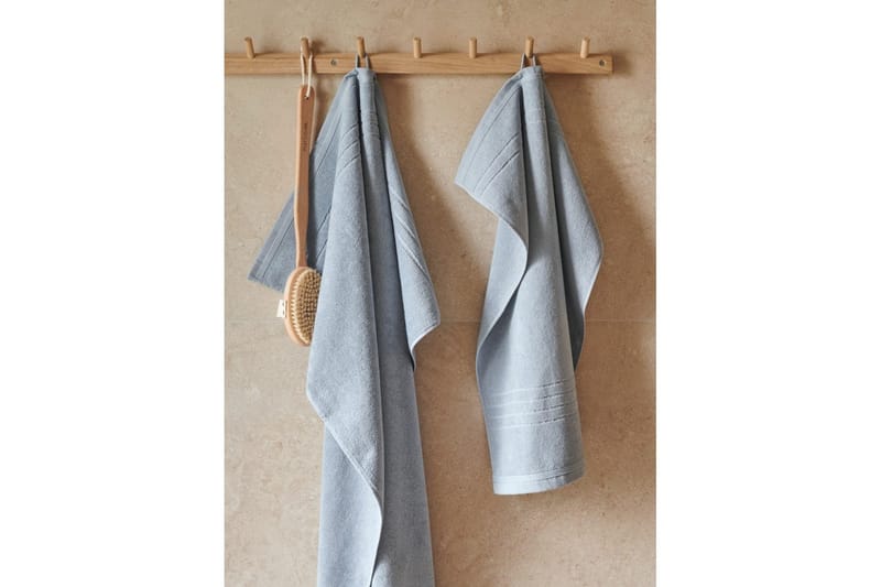 Handduk Helle 50 x 70 cm - Blå - Textil & mattor - Badrumstextil