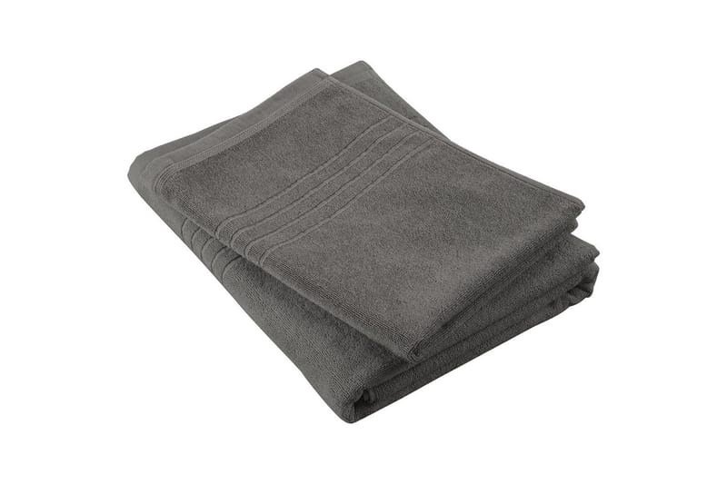 Handduk Helle 50 x 70 cm - Grå - Textil & mattor - Badrumstextil