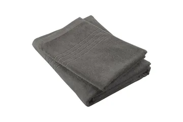 Handduk Helle 50 x 70 cm - Grå - Textil & mattor - Badrumstextil