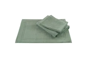 Handduk Helle 50 x 70 cm - Grön - Textil & mattor - Badrumstextil