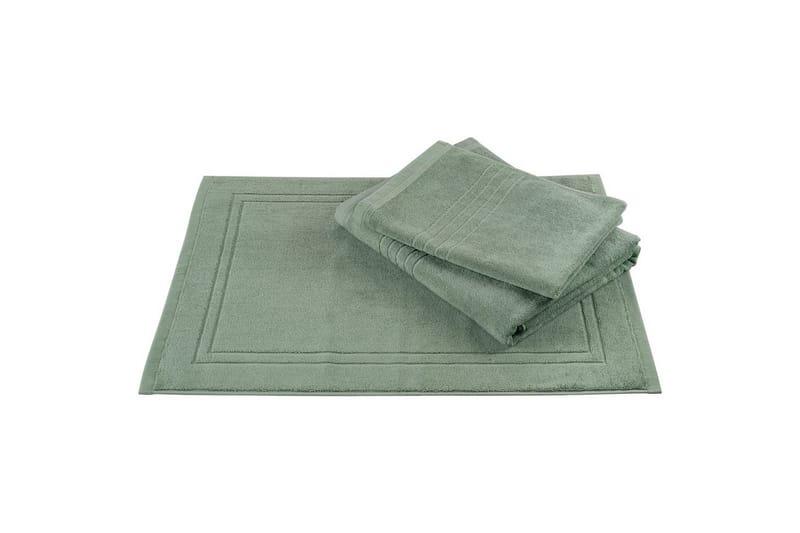 Handduk Helle 50 x 70 cm - Grön - Textil & mattor - Badrumstextil