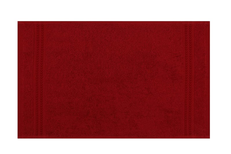 Handduk Hobby 30x50 cm - Röd - Textil & mattor - Badrumstextil