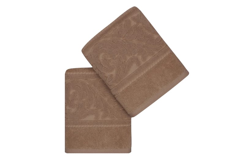 Handduk Hobby 50x90 cm 2-pack - Mörkbrun - Textil & mattor - Badrumstextil