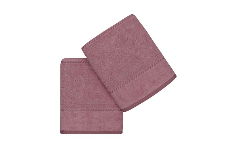 Handduk Hobby 50x90 cm 2-pack - Rosa - Textil & mattor - Badrumstextil