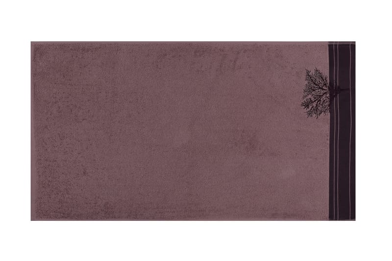 Handduk Hobby 50x90 cm 2-pack - Vinröd/Brun - Textil & mattor - Badrumstextil