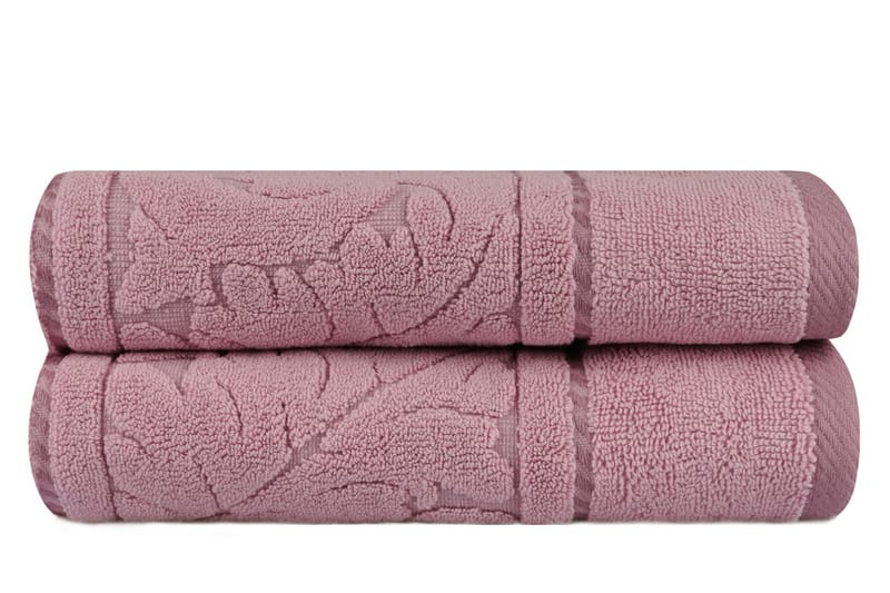 Handduk Hobby 50x90 cm 2-pack - Rosa - Textil & mattor - Badrumstextil