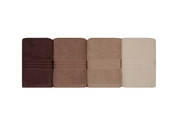 Handduk Hobby 50x90 cm 4-pack - Creme/Beige/Brun - Textil & mattor - Badrumstextil
