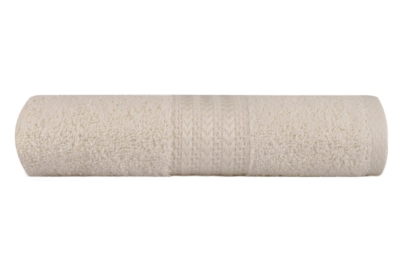 Handduk Hobby 50x90 cm - Creme - Textil & mattor - Badrumstextil