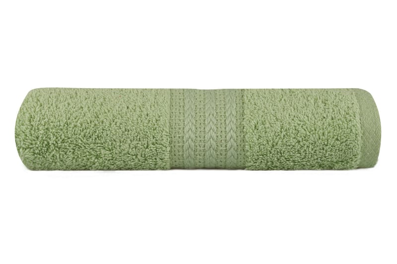 Handduk Hobby 50x90 cm - Grön - Textil & mattor - Badrumstextil