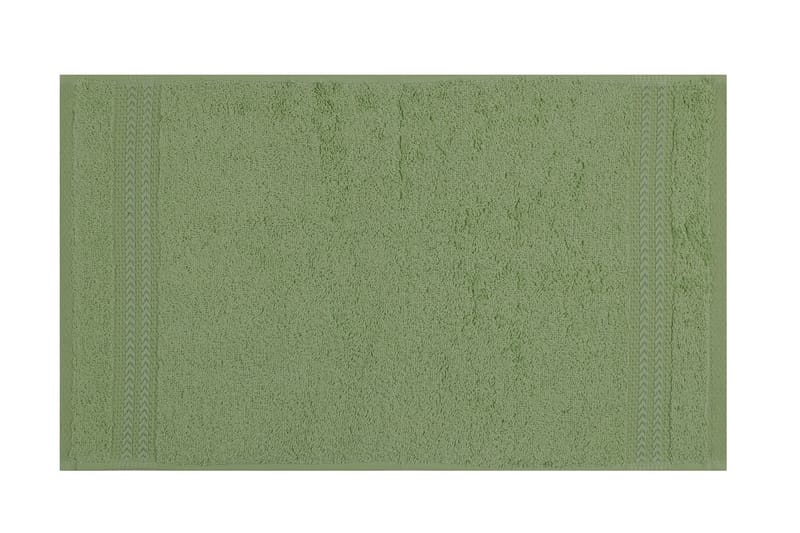 Handduk Hobby 50x90 cm - Grön - Textil & mattor - Badrumstextil