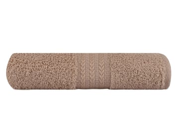 Handduk Hobby 50x90 cm - Ljusbrun - Textil & mattor - Badrumstextil