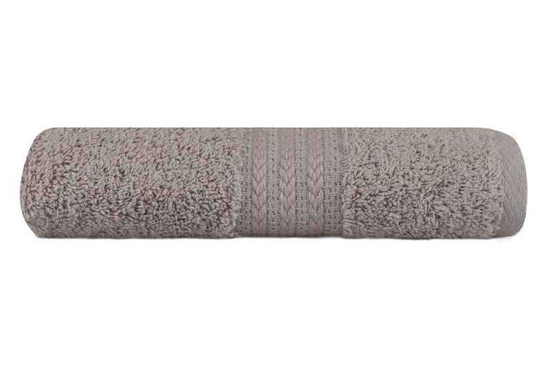 Handduk Hobby 50x90 cm - Mörkbeige - Textil & mattor - Badrumstextil