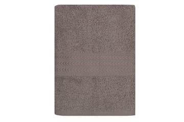Handduk Hobby 50x90 cm - Mörkbeige - Textil & mattor - Badrumstextil