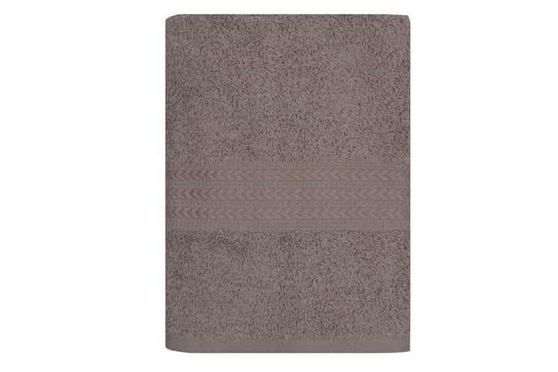Handduk Hobby 50x90 cm - Mörkbeige - Textil & mattor - Badrumstextil