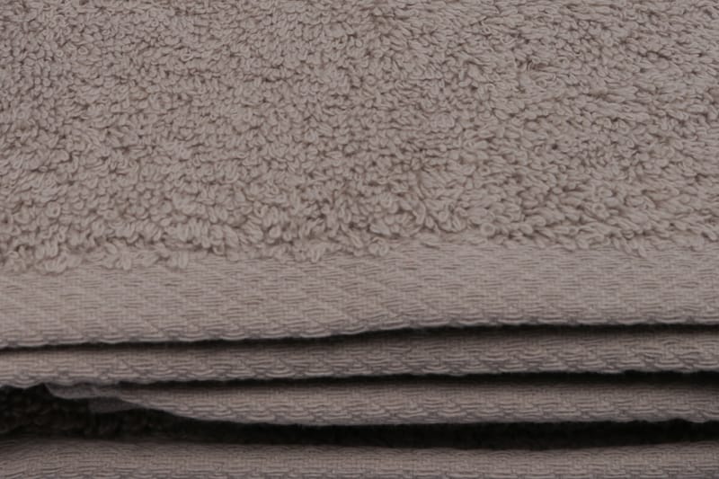 Handduk Hobby 50x90 cm - Mörkbeige - Textil & mattor - Badrumstextil