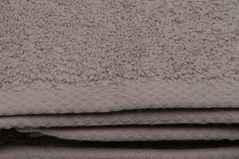 Handduk Hobby 50x90 cm - Mörkbeige - Badrumstextil - Handdukar