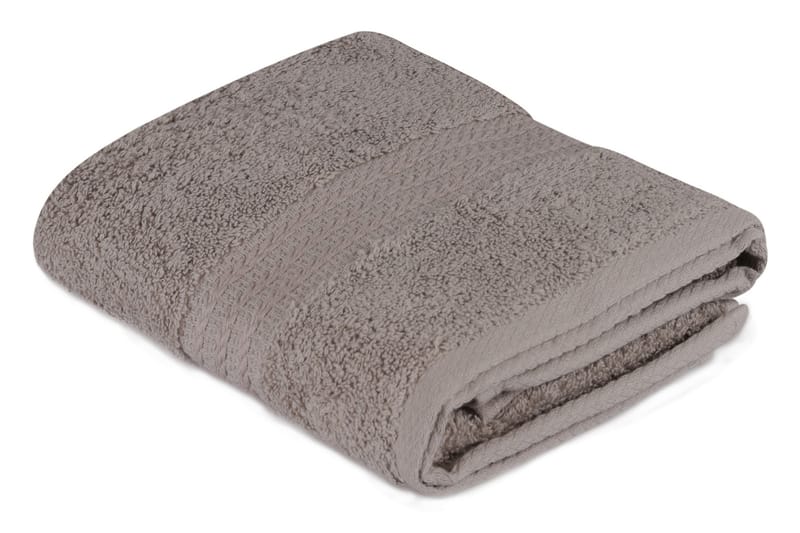 Handduk Hobby 50x90 cm - Mörkbeige - Textil & mattor - Badrumstextil