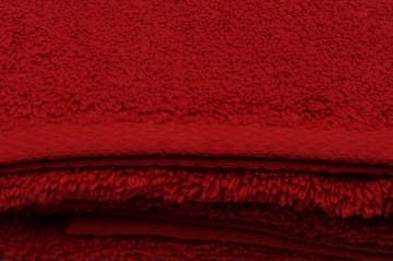 Handduk Hobby 50x90 cm - Vinröd - Textil & mattor - Badrumstextil