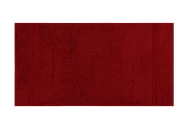 Handduk Hobby 50x90 cm - Vinröd - Textil & mattor - Badrumstextil