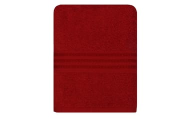 Handduk Hobby 50x90 cm - Vinröd - Textil & mattor - Badrumstextil