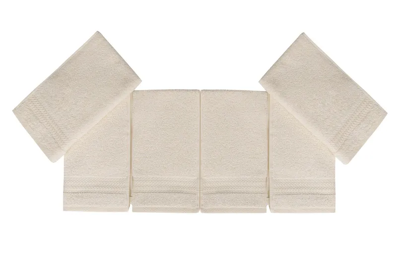 Hobby Handduk 30x50 cm 6-pack - Creme - Textil & mattor - Badrumstextil - Handdukar