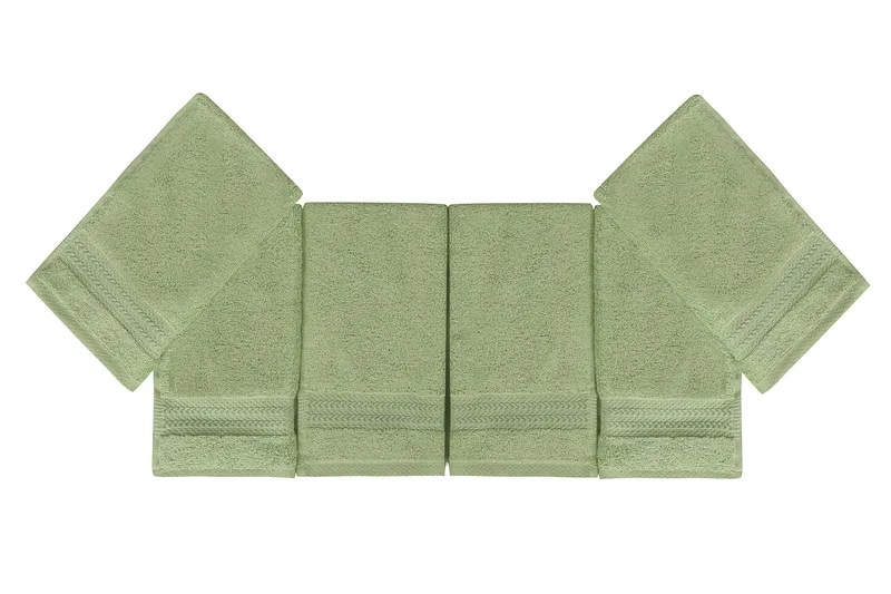 Hobby Handduk 30x50 cm 6-pack - Grön - Textil & mattor - Badrumstextil - Handdukar