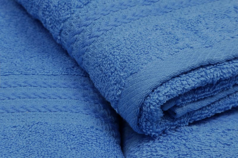 Hobby Handduk Set om 3 - Blå - Textil & mattor - Badrumstextil - Handdukar