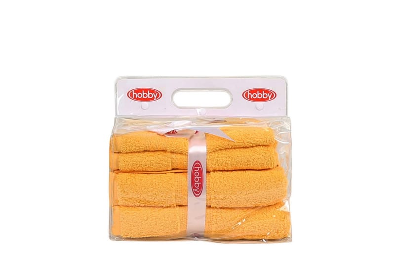 Hobby Handduk Set om 3 - Mörkgul - Textil & mattor - Badrumstextil - Handdukar